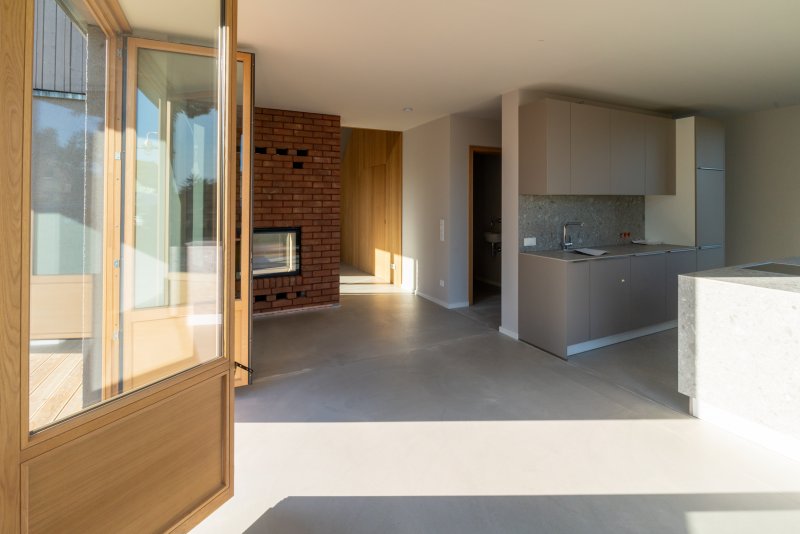 Ludwigslust - Landkreis - Zarrentin Exklusive Neubau-Doppelhaushälften am Schaalsee: 140 m², Sauna, Kamin, 600 m² Garten, EV-Ladestation Haus