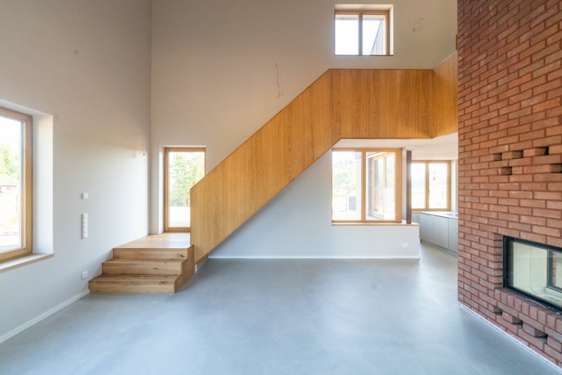 Ludwigslust - Landkreis - Zarrentin Exklusive Neubau-Doppelhaushälften am Schaalsee: 140 m², Sauna, Kamin, 600 m² Garten, EV-Ladestation Haus