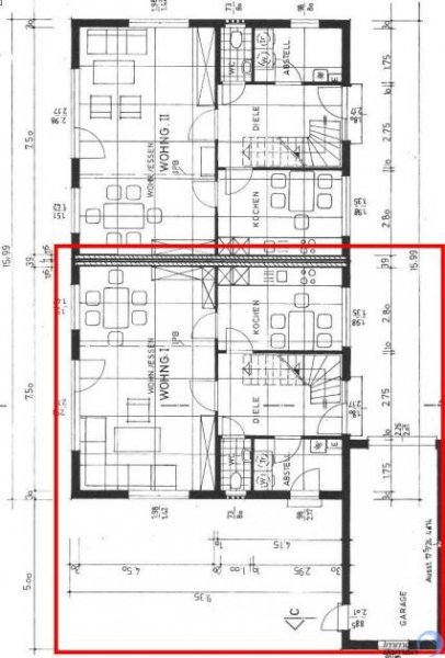 Emden Doppelhaushälfte mit Garage in sehr guter Lage von Emden zur Miete Haus