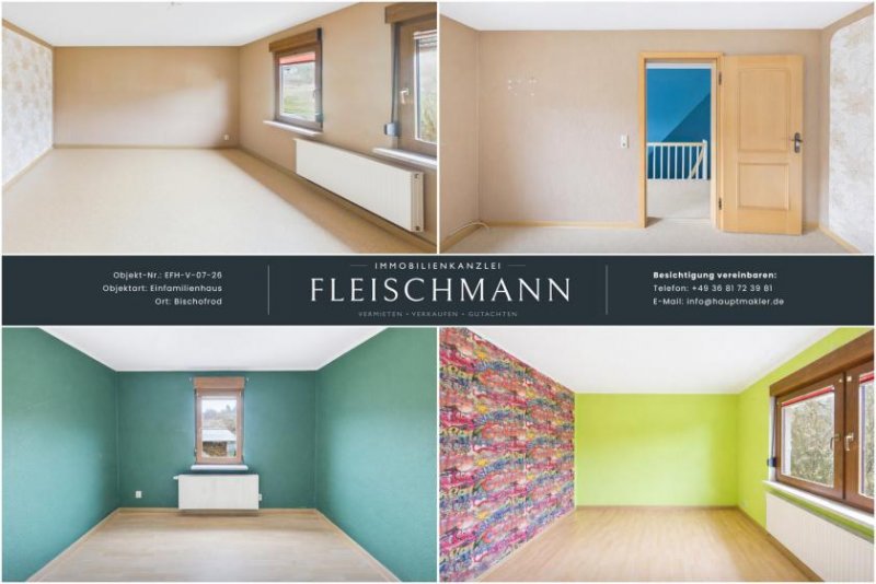Bischofrod Großzügiges Wohnhaus mit viel Platz & Entwicklungsmöglichkeiten zur Miete Haus