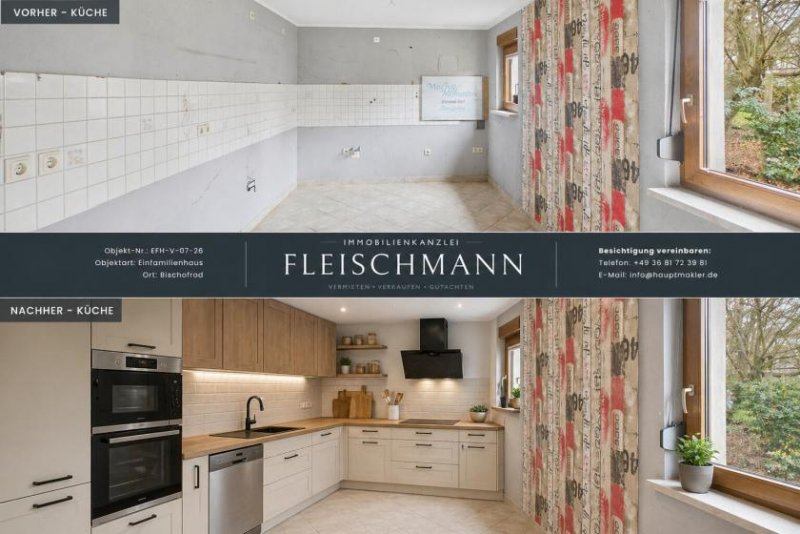 Bischofrod Großzügiges Wohnhaus mit viel Platz & Entwicklungsmöglichkeiten zur Miete Haus 