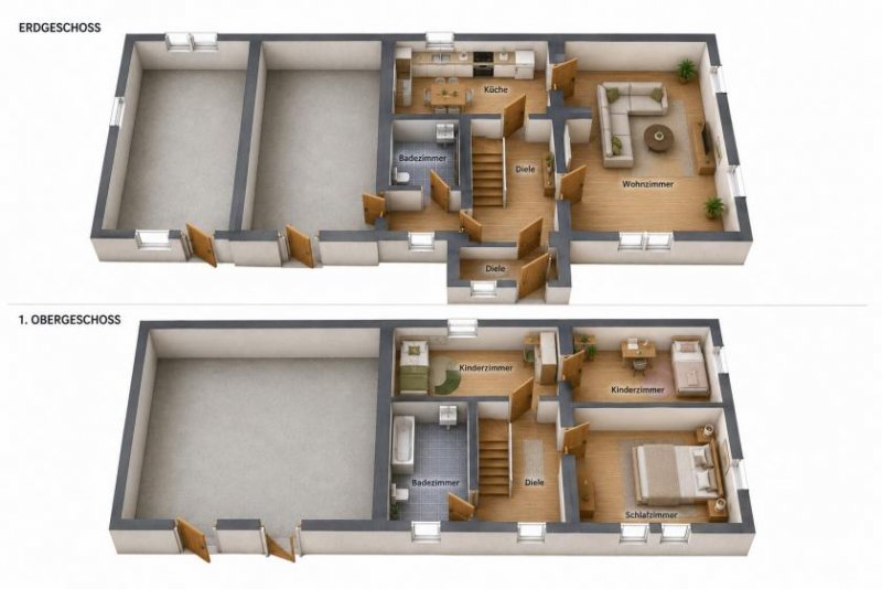 Bischofrod Großzügiges Wohnhaus mit viel Platz & Entwicklungsmöglichkeiten zur Miete Haus 