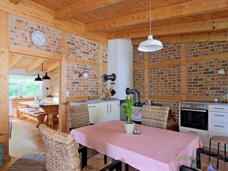 Gaberndorf (EF0309_M) Weimar: Gelmeroda, neu gebautes Wohnhaus im alpenländischen Stil mit Grundstück, Kamin, WLAN, vollmöbliert Haus