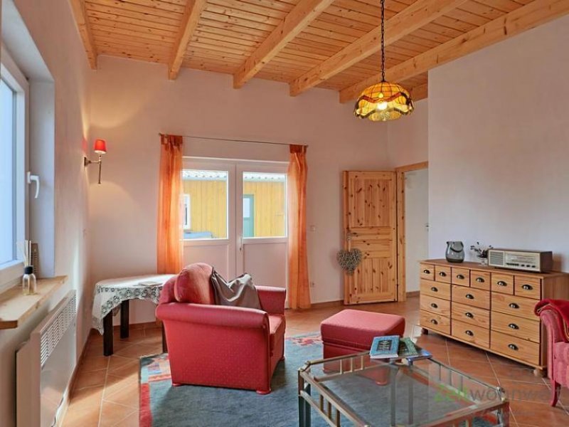 Gaberndorf (EF0310_M) Weimar: Gelmeroda, modernes kleines Wohnhaus mit Terrasse und Grundstück, vollmöbliert, WLAN inklusive Haus