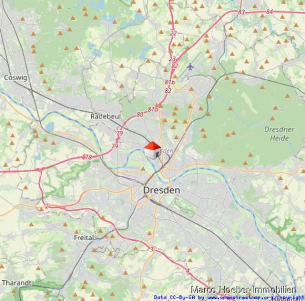 Dresden 2-Raum Eigentumswohnung mit Südbalkon in DD-Pieschen Wohnung kaufen
