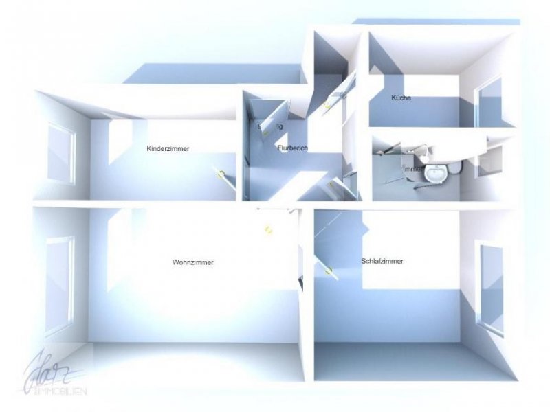 Zeithain ***WOHNUNG & GARAGE - IHR NEUES PROJEKT MIT WEITBLICK*** Gemütliche Eigentumswohnung mit viel Potenzial und eigener Garage