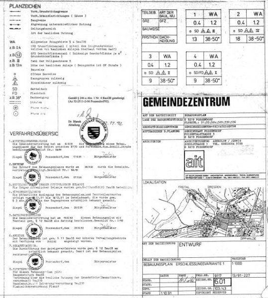 Bannewitz Possendorf: Interessantes Baugrundstück mit guter Rendite Grundstück kaufen