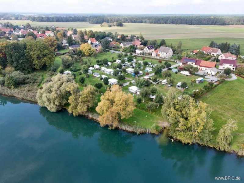 Malschwitz Idyllischer Campingplatz in Sachsen am Olbasee - Kleinod mit großem, kernsaniertem Resthof Gewerbe kaufen
