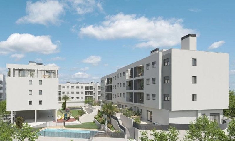 Alicante Appartements mit 2 Schlafzimmern, 2 Bädern, Klimaanlage, Tiefgaragenstellplatz und Gemeinschaftspool Wohnung kaufen