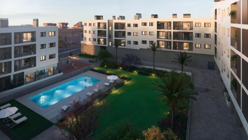 Alicante Appartements mit 3 Schlafzimmern, 2 Bädern, Klimaanlage, Tiefgaragenstellplatz und Gemeinschaftspool Wohnung kaufen