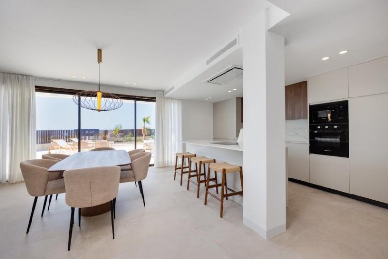 Muchamiel Einfamilienhäuser mit drei Schlafzimmern, drei Bädern, Dachterrasse, Swimmingpool und Meerblick Haus kaufen