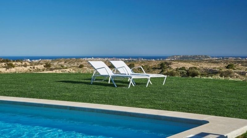 Muchamiel Moderne Luxusvilla mit 4 Schlafzimmern, 4 Bädern, Privatpool und atemberaubendem Ausblick Haus kaufen