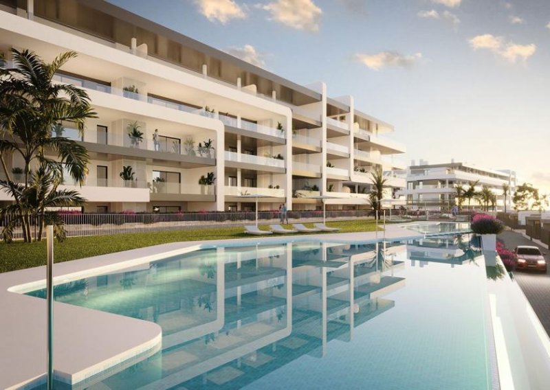 Muchamiel Penthouse-Wohnungen mit 3 Schlafzimmern, 2 Bädern, Klimaanlage, Meerblick, Gemeinschaftspool und Tiefgaragen-Stellplatz am von