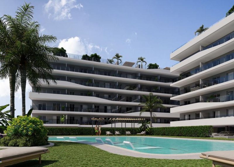 Felixsee Appartements mit 3 Schlafzimmern, 2 Bädern, Vorinstallation Klimaanlage, Kfz-Stellplatz, Meerblick und Gemeinschaftspool nur m
