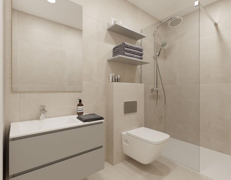 Felixsee Penthouse-Wohnungen mit 3 Schlafzimmern, 2 Bädern, Vorinstallation Klimaanlage, Kfz-Stellplatz, Meerblick und Gemeinschaftspool