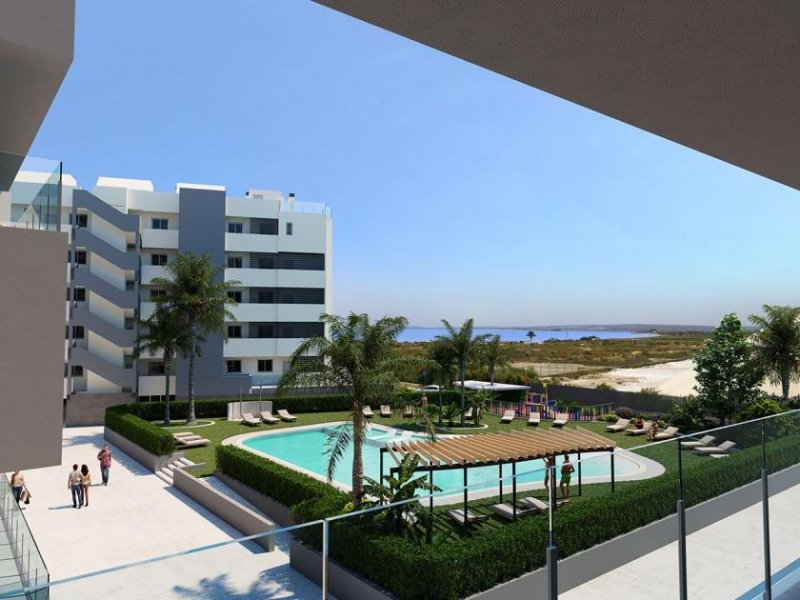 Felixsee Santa Pola Penthouse-Wohnungen mit 2 Schlafzimmern, 2 Bädern und Kfz-Stellplatz, Meerblick nur 100 m vom Strand Wohnung kaufen