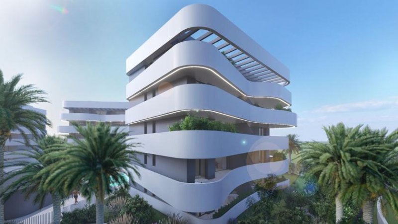 Guardamar del Segura Appartements mit 2 Schlafzimmern, 2 Bädern, Klimaanlage und Einbauküchen mit Elektrogeräten in abgeschlossener Anlage mit und