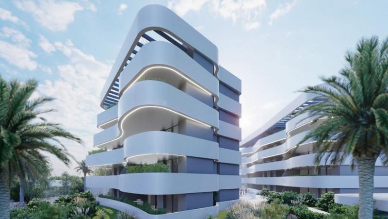 Guardamar del Segura Appartements mit 2 Schlafzimmern, 2 Bädern, Klimaanlage und Einbauküchen mit Elektrogeräten in abgeschlossener Anlage mit und