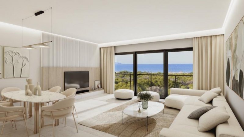 Guardamar del Segura Moderne Penthouse-Wohnungen mit 3 Schlafzimmern, 2 Bädern, Dachterrasse, Gemeinschaftspool und Meerblick nur 800 m vom Wohnung