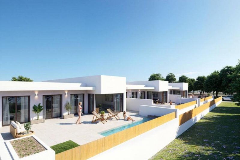 Dolores Reihenhäuser mit 3 Schlafzimmern, 2 Bädern, Dachterrasse, Vorinstallation Klimaanlage, Privatpool und Kfz-Stellplatz Haus