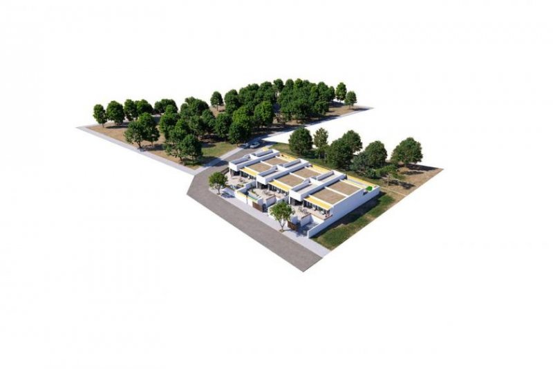 Dolores Reihenhäuser mit 3 Schlafzimmern, 2 Bädern, Dachterrasse, Vorinstallation Klimaanlage, Privatpool und Kfz-Stellplatz Haus