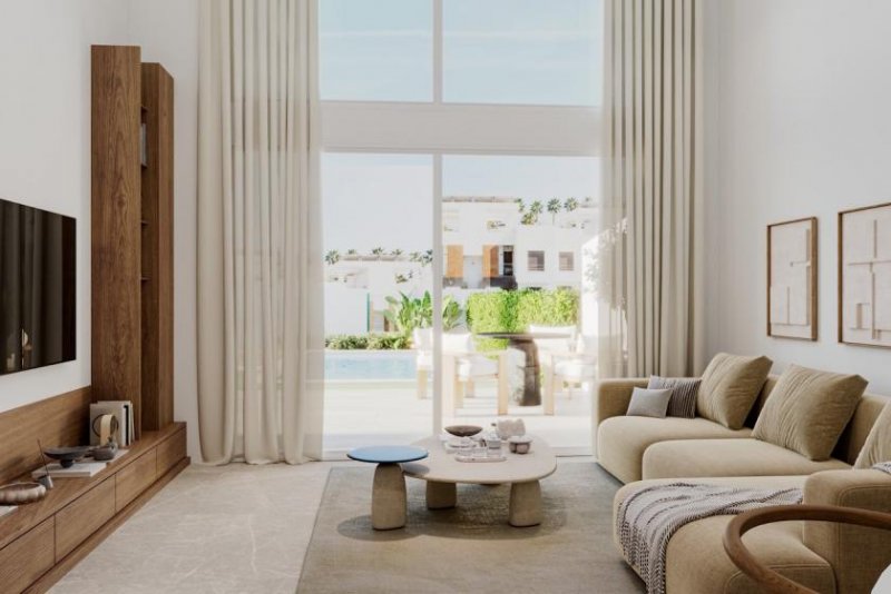Algorfa Doppelhaushälften mit 3 Schlafzimmern, 2 Bädern, Klimaanlage, Privatpool und Keller im wunderschönen La Finca Golf Komplex