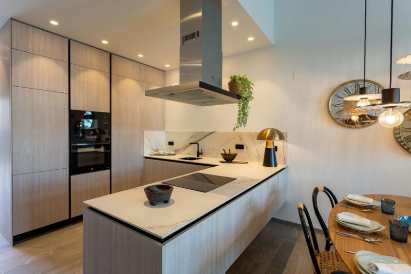 Algorfa Doppelhaushälften mit 3 Schlafzimmern, 2 Bädern, Dachterrasse, Keller, Klimaanlage und Privatpool in der wunderschönen La