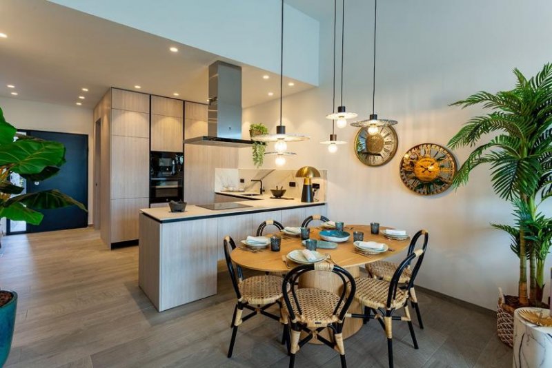 Algorfa Doppelhaushälften mit 3 Schlafzimmern, 2 Bädern, Dachterrasse, Keller, Klimaanlage und Privatpool in der wunderschönen La