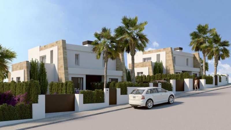 Algorfa Elegante Doppelhaushälften mit 3 Schlafzimmern, 2 Bädern, Klimaanlage und Privatpool in einer wunderschönen Golfanlage Haus