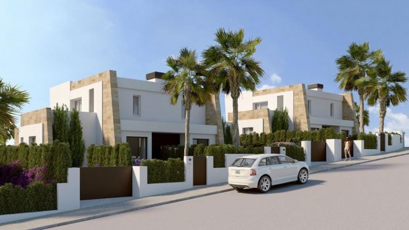 Algorfa Elegante Doppelhaushälften mit 3 Schlafzimmern, 2 Bädern, Klimaanlage und Privatpool in einer wunderschönen Golfanlage Haus