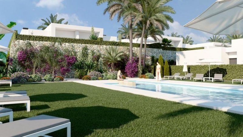 Algorfa Elegante Erdgeschoss-Wohnungen mit 2 Schlafzimmern, 2 Bädern, Klimaanlage und Gemeinschaftspool in einer wunderschönen Wohnung