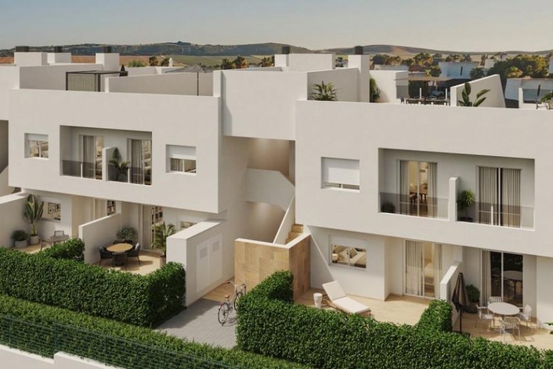 Algorfa Erdgeschoss-Wohnungen mit 2 Schlafzimmern, 2 Bädern, Klimaanlage und Gemeinschaftspool im wunderschönen La Finca Golf Komplex