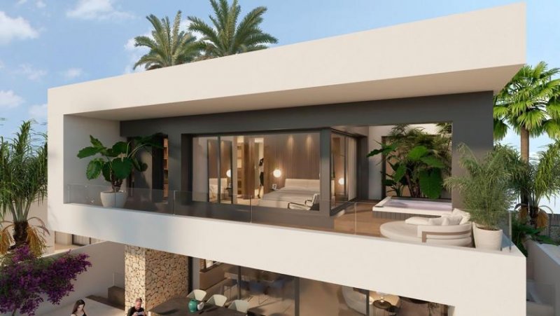 Algorfa Fantastische Villen mit 3 Schlafzimmern, 3 Bädern, Klimaanlage, Fußbodenheizung und Privatpool in erester Linie am Golfplatz