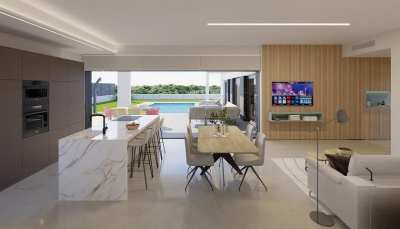 Algorfa Villen mit 3 Schlafzimmern, 2 Bädern, Dachterrasse und Privatpool in wunderschöner Golfanlage Haus kaufen