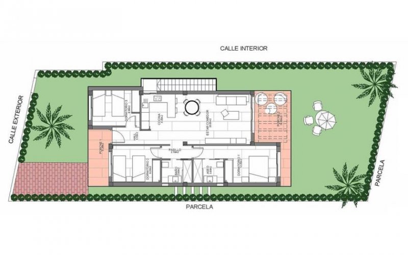 Algorfa Villen mit 3 Schlafzimmern, 2 Bädern, Dachterrasse und Kfz-Stellplatz in wunderschöner Golfanlage Haus kaufen