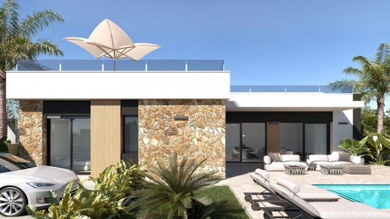 Ciudad Quesada Eingeschossige Villen mit 3 Schlafzimmern, 2 Bädern, Dachterrasse, Einbauküchen mit Elektrogeräten, Klimaanlage, und Haus