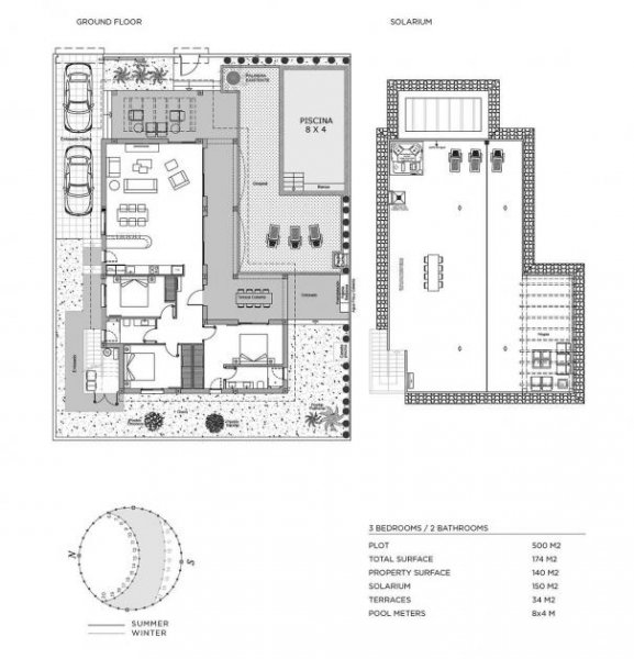 Quesada Sehr schöne Villa mit Pool möbeliert Haus kaufen