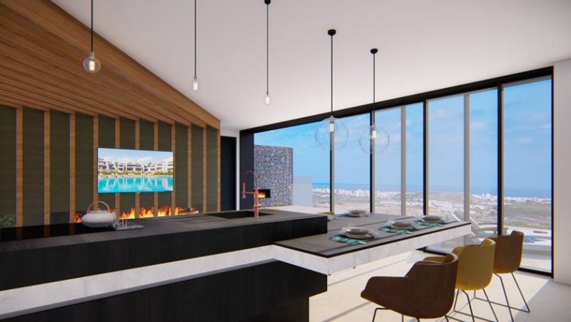 Rojales Großzügige und exklusive Villen mit 3 Schlafzimmern, 3 Bädern, Gäste-WC, Infinity-Pool, Garage/Keller und Meerblick Haus