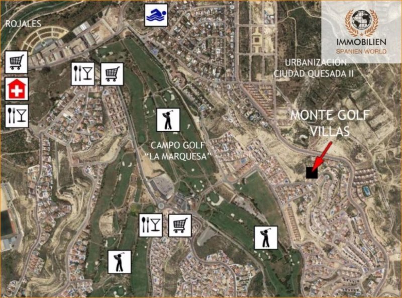 Rojales Monte golf villas de lujo en Rojales. Alicante. Haus kaufen