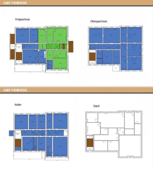 Guben Mehrfamilienhaus mit Idyllischen Grundstück und Garagen Haus kaufen