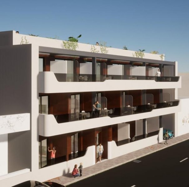 Torrevieja Appartements mit 2 Schlafzimmern, 2 Bädern und Gemeinschaftspool nur ca. 250 m vom Strand Wohnung kaufen
