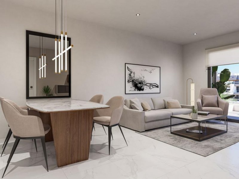 Torrevieja Penthouse-Wohnungen mit 1 Schlafzimmer, 1 Bad, Dachterrasse, Kfz-Stellplatz, Gemeinschaftspools und beheizten Whirlpools Wohnung