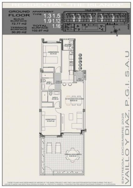 Torrevieja Erdgeschoss-Wohnungen mit 2 Schlafzimmern, 2 Bädern, Tiefgaragenstellplatz und Gemeinschaftspool Wohnung kaufen