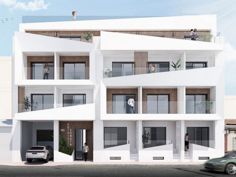 Torrevieja Moderne Neubau-Apartments - nur 250 m zum El Cura Strand Wohnung kaufen