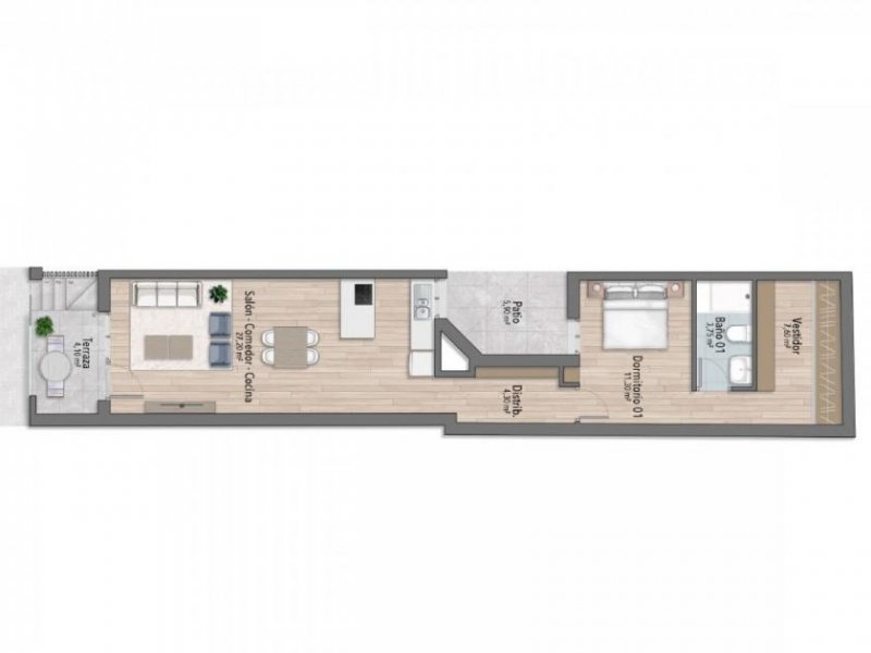 Torrevieja Moderne Neubau-Apartments - nur 250 m zum El Cura Strand Wohnung kaufen