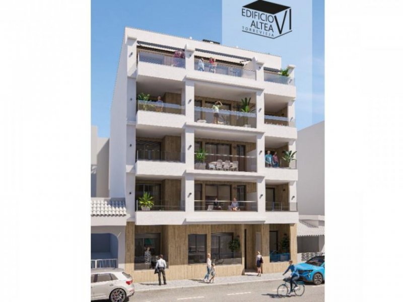 Torrevieja Neubau-Apartmenthaus in Citylage - nurt 300 m vom Los Locos Strand und El Cura Strand in Torrevieja entfernt Wohnung kaufen