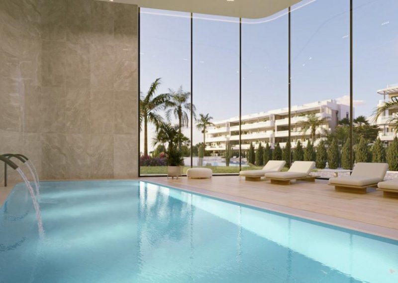 Torrevieja Appartements mit 3 Schlafzimmern, 2 Bädern und Tiefgaragenstellplatz in wunderschöner Anlage mit Fitnessstudio, Spa, Sauna und