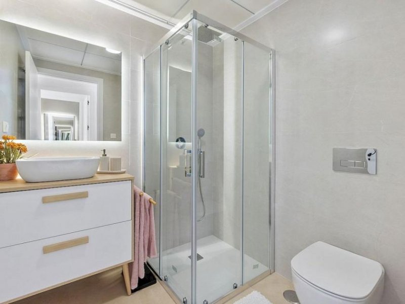 Torrevieja Neubau-Apartment/Penthouse mit Dachterrasse - Blick auf Rosa Lagune Wohnung kaufen