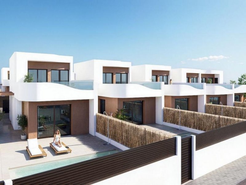 Los Montesinos Moderne Neubau-Villa mit Pool in schön gestalteter gestaltete Wohnanlage Haus kaufen