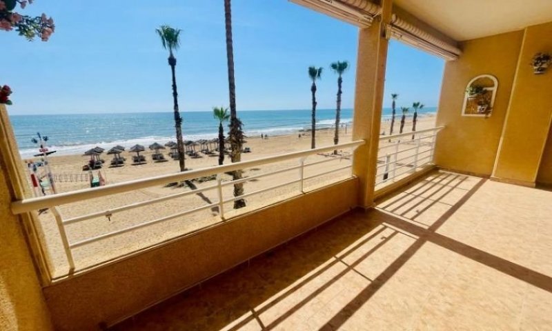 Torrevieja Appartement mit 3 Schlafzimmern und 2 Bädern in erster Linie am Strand von La Mata Wohnung kaufen